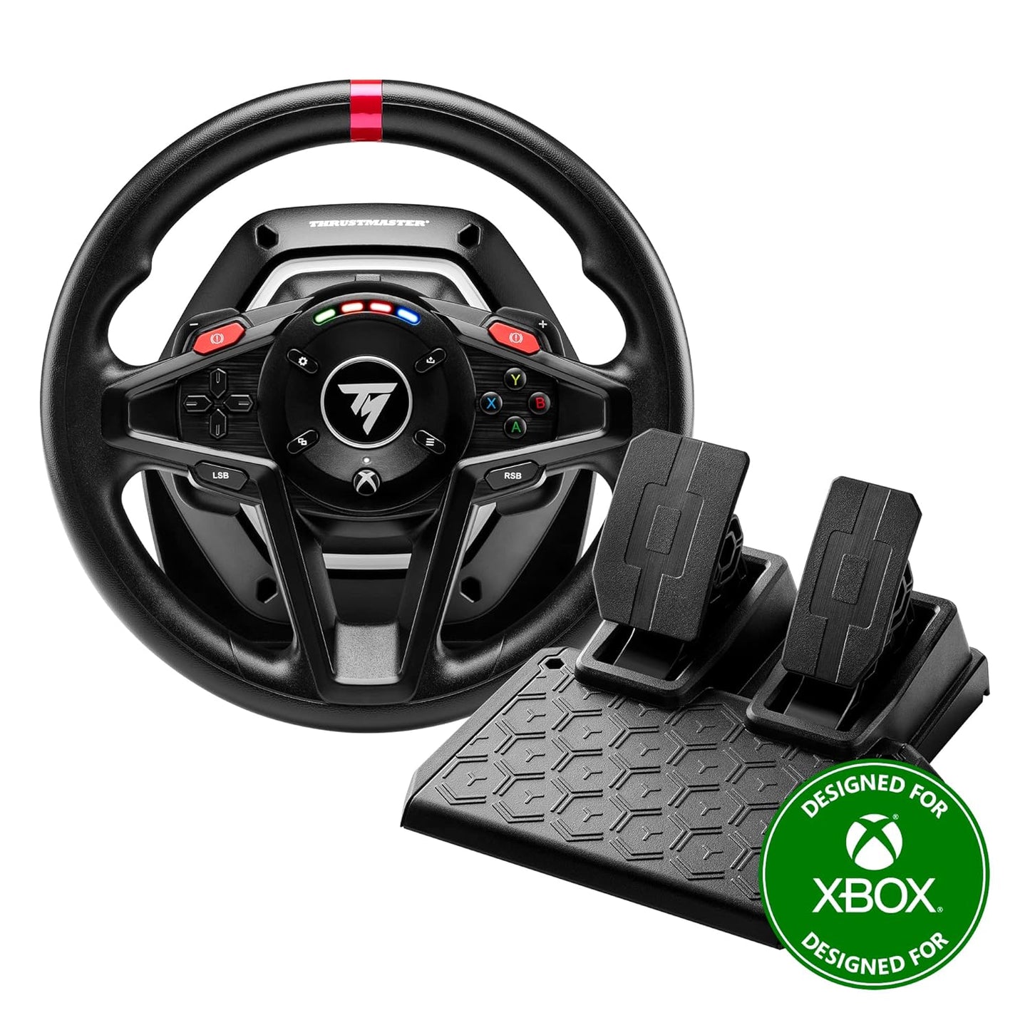 Force-Feedback-Rennlenkrad T128 mit Magnetpedalen