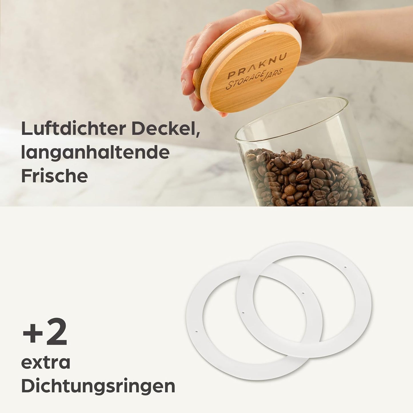Vorratsdosen Set, 2x 2000ml