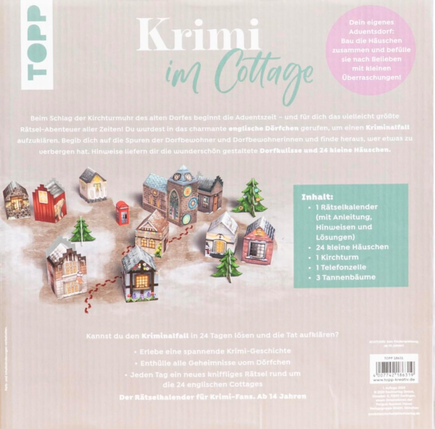 Krimi im Cottage – Rätsel-Story für 24 Tage