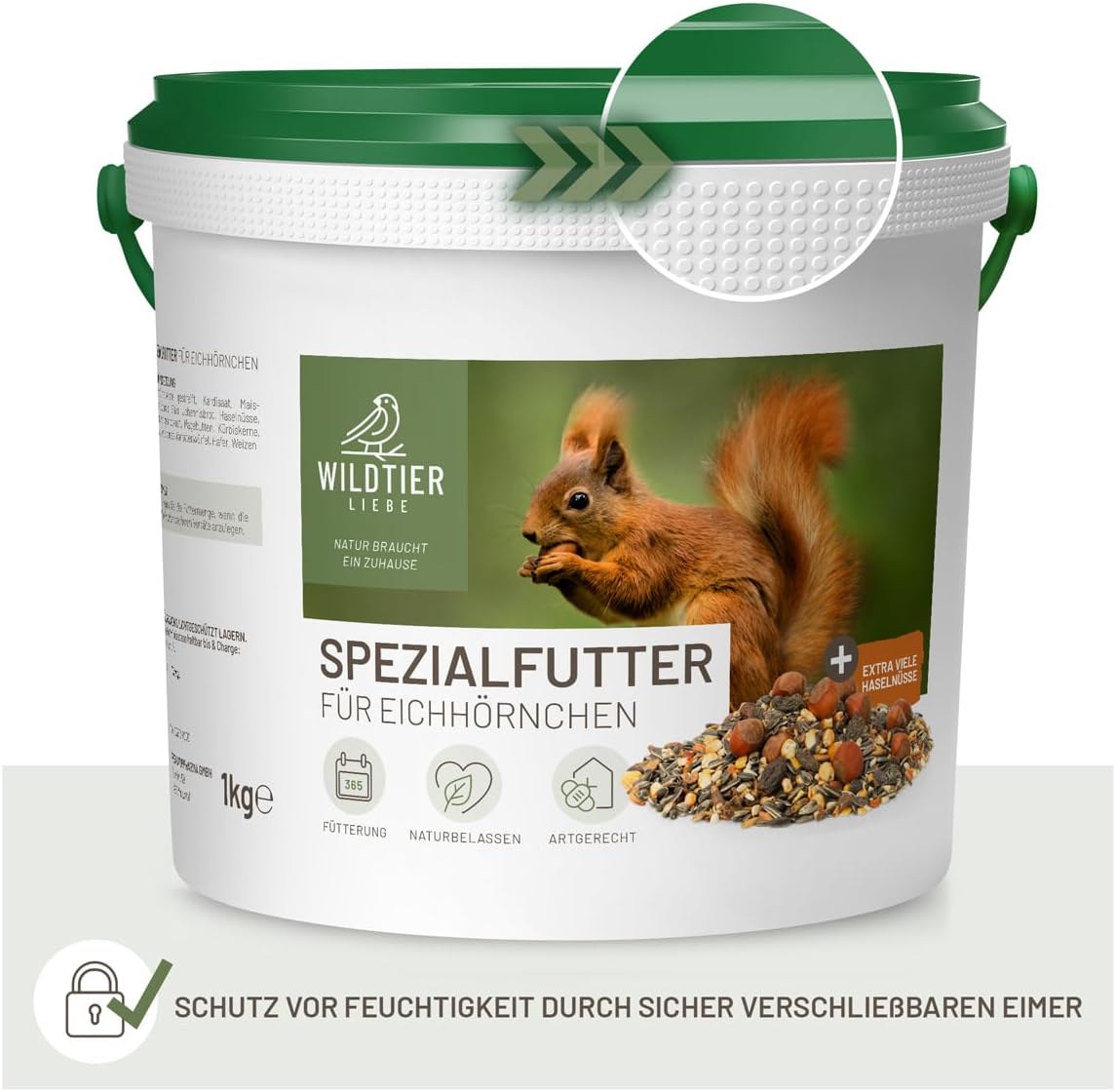 Eichhörnchenfutter