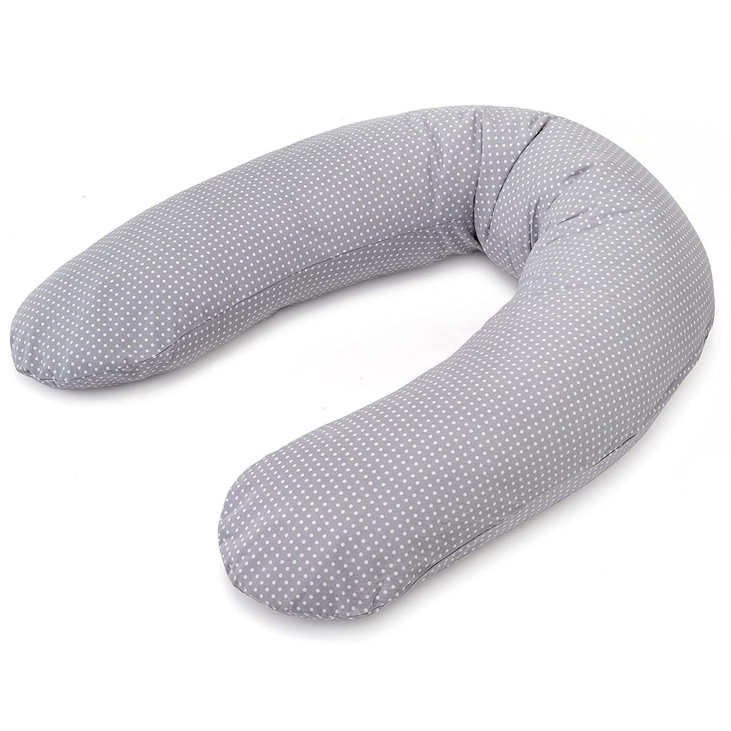 Still- und Schwangerschaftskissen Dodo Pillow, Punkte Grau