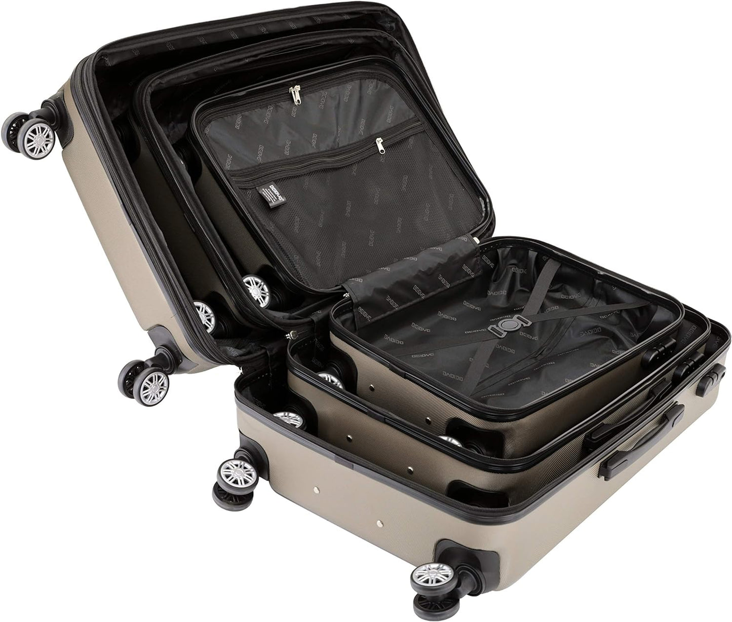 Koffer Set, Champagner