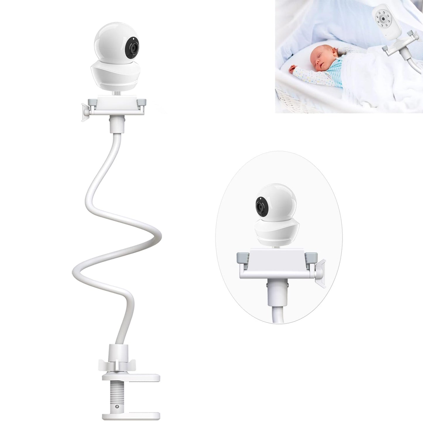 Babyphone Halterung für Babysense S2/V43, 33 Zoll für Babysense S2/V43