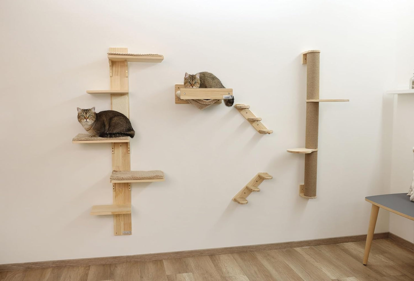 Hängematte Timber für Katzen, Wandhängematte