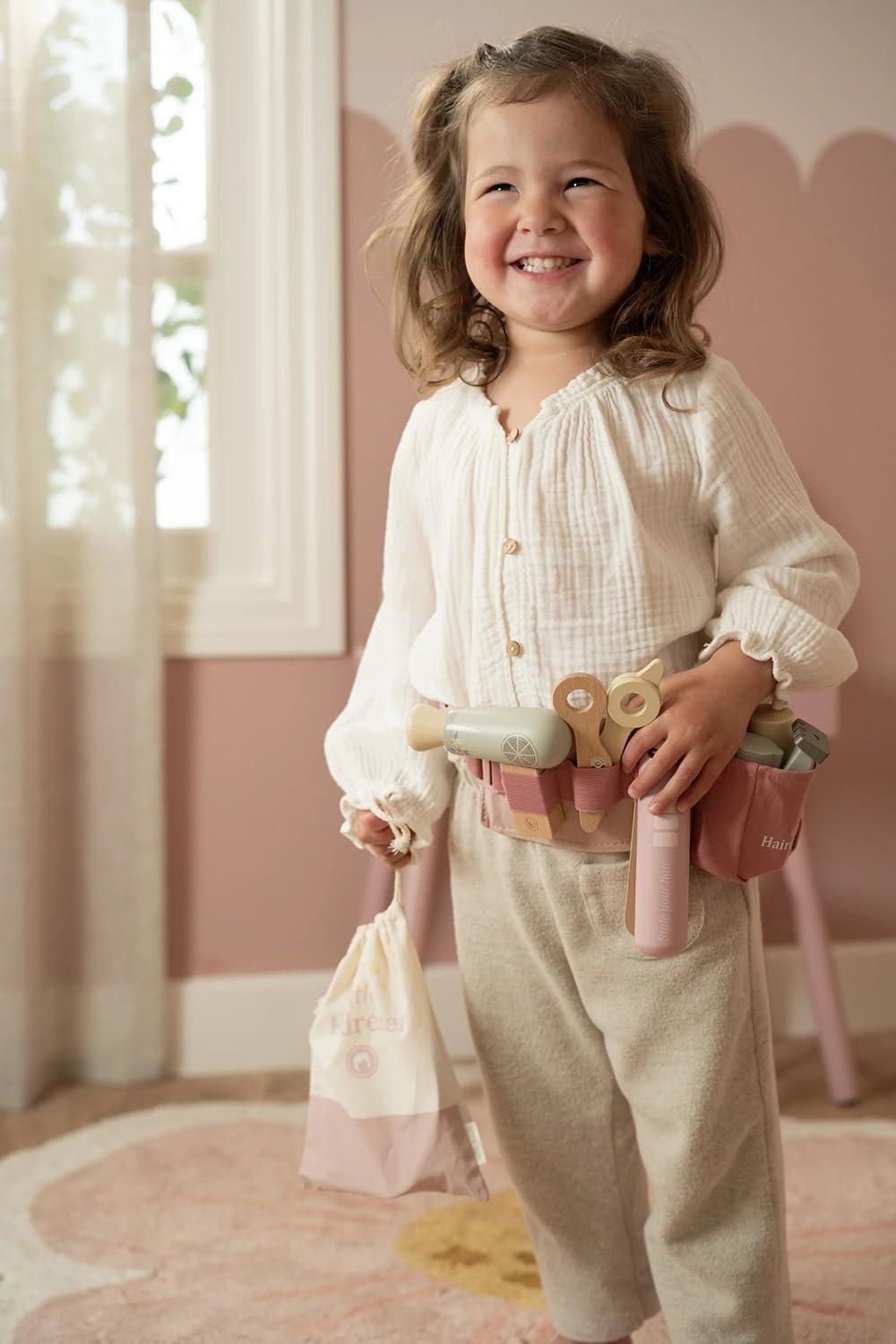 Kinder Friseur Set aus Holz