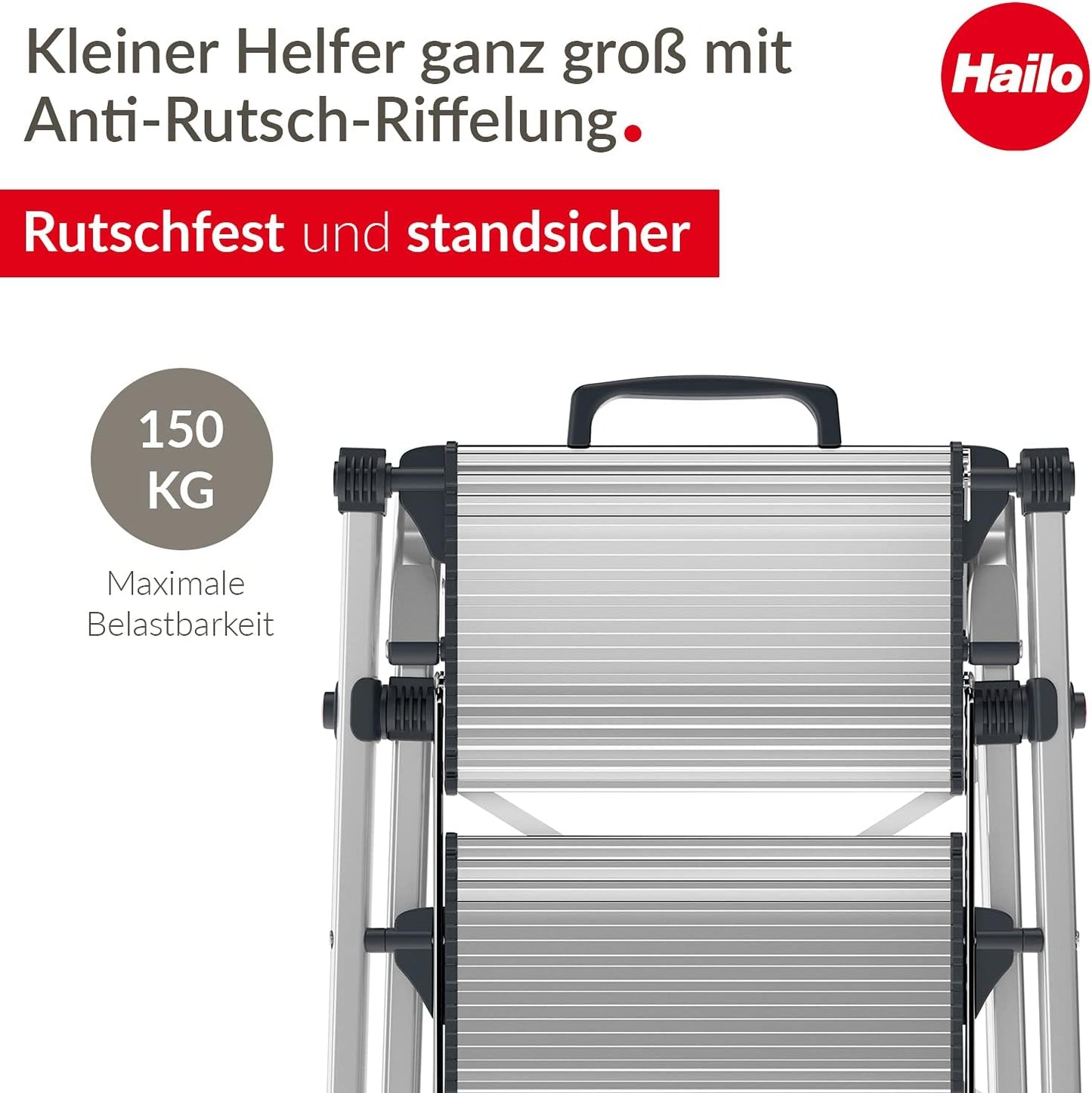 Alu-Klapptritt-Leiter MK80 ComfortLine
