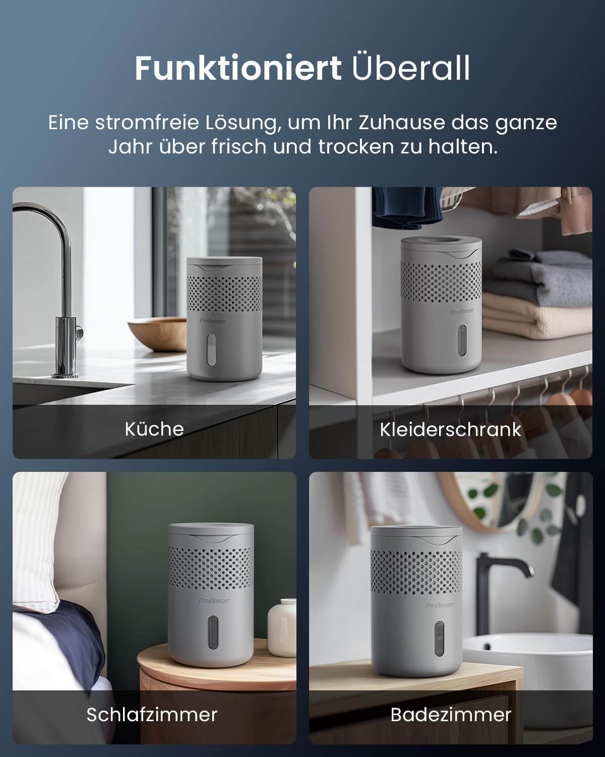 Osmo Luftentfeuchter, Grau