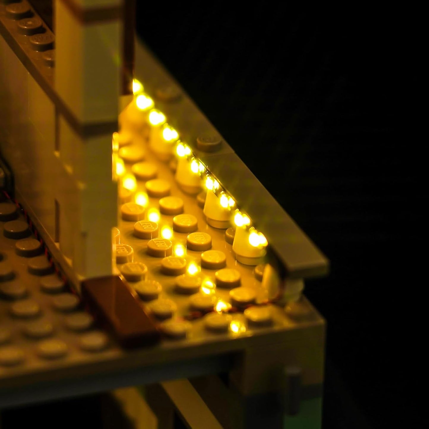LED Licht Set für LEGO Schloss Hogwarts mit Schlossgelände (76419) inkl. Fernbedienung, 76435 The Great Hall Standard Version