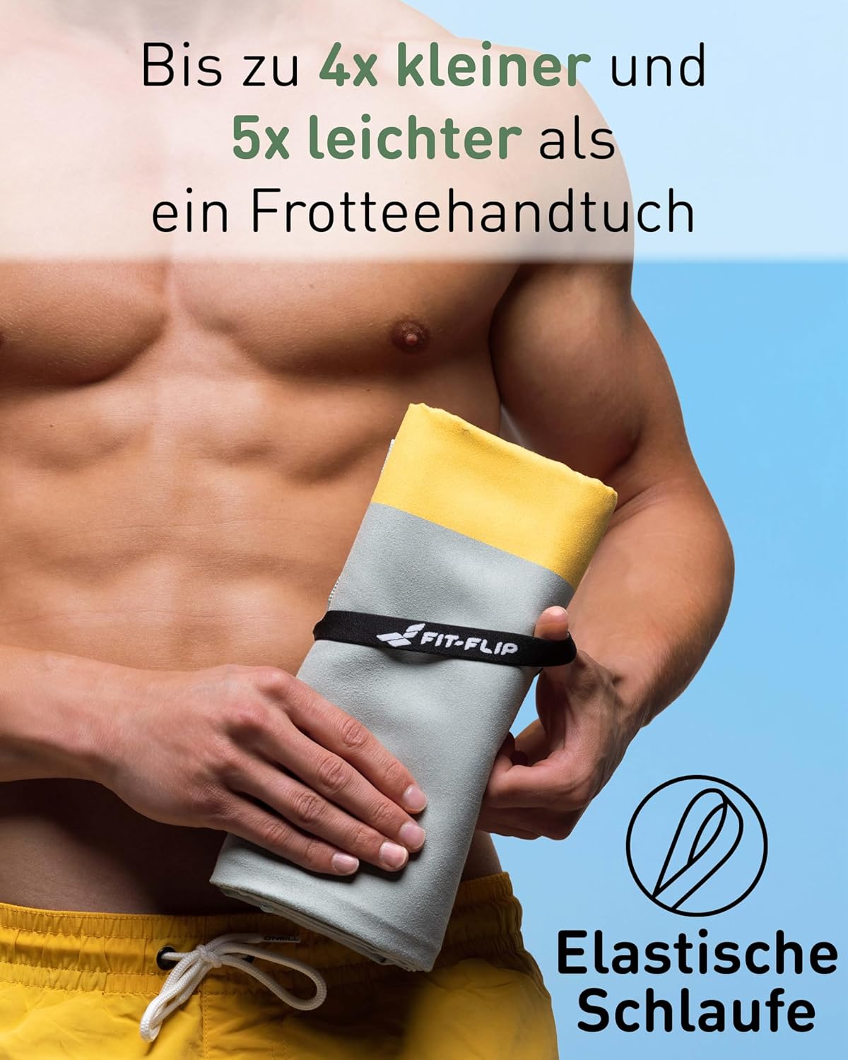Schnelltrocknendes Strandhandtuch, 160cm x 90cm 26 Retro Stripes