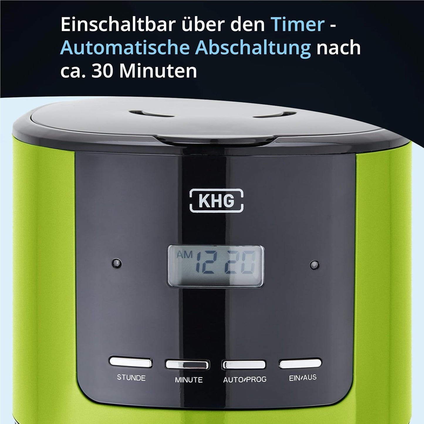 Filterkaffeemaschine KA-184, Lime (Grün)