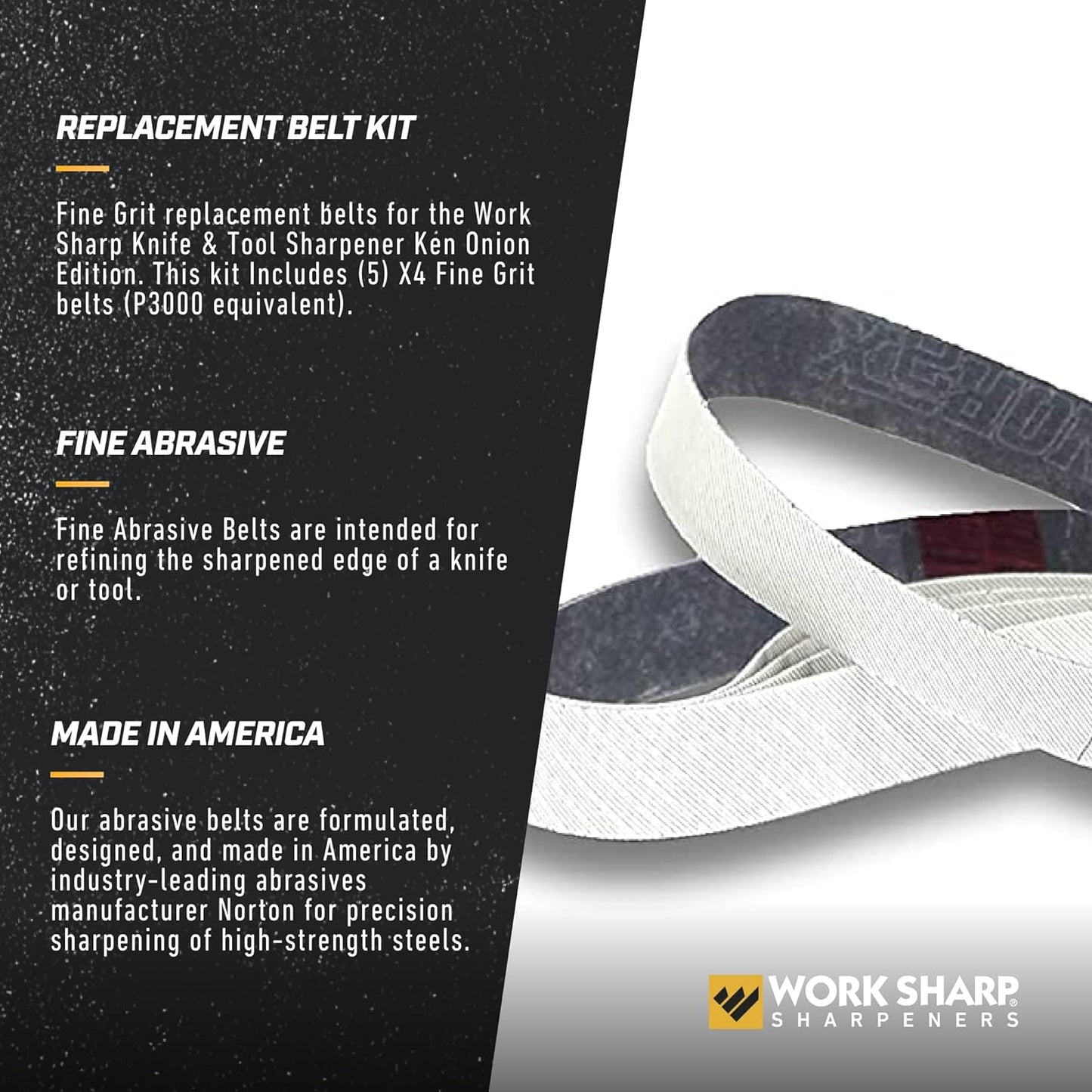 Ken Onion Edition Belt Kit X4 Schärfband