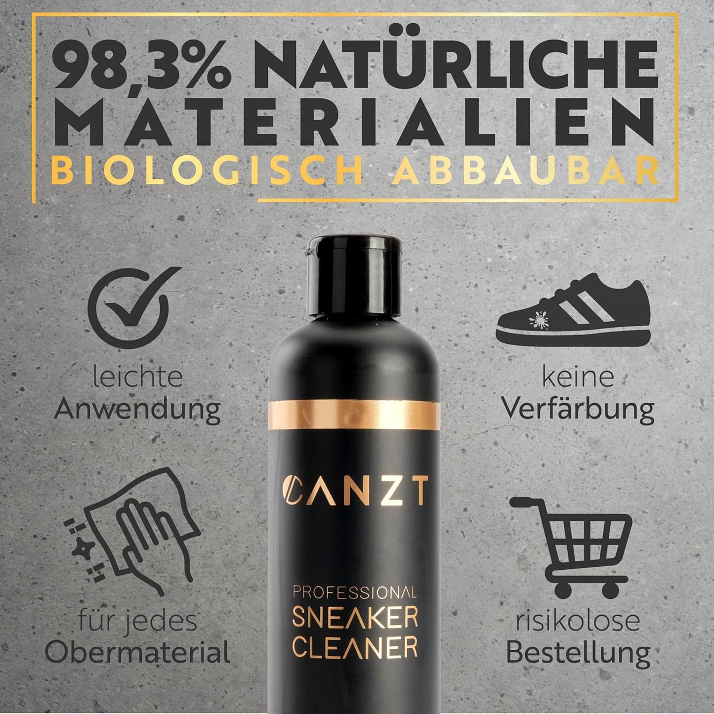 Sneaker-Reiniger-Set mit Bürste & Mikrofasertuch