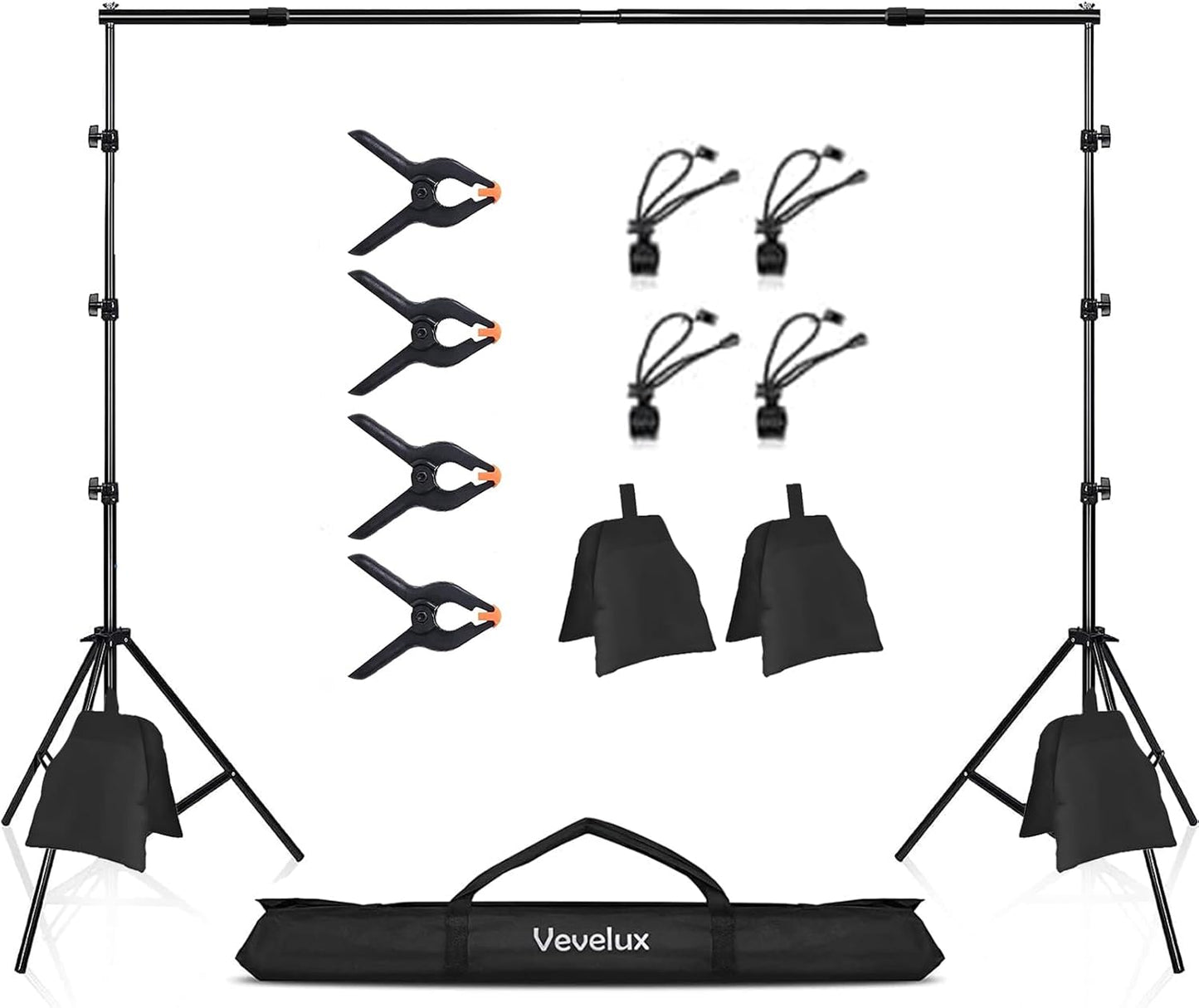 Verstellbares Hintergrundsystem, 2,6x3M