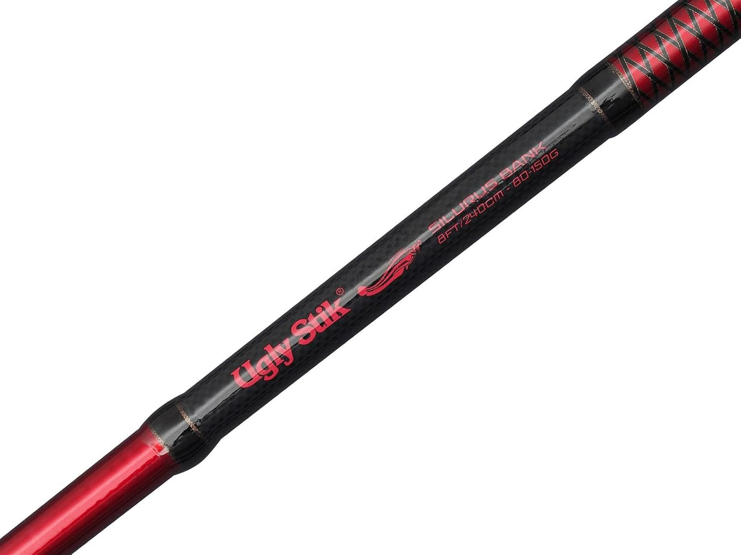 Ugly Stik Silurus Bank Angelset mit Spinnrolle