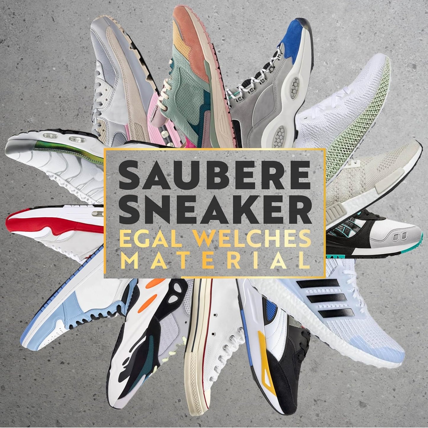 Sneaker-Reiniger-Set mit Bürste & Mikrofasertuch