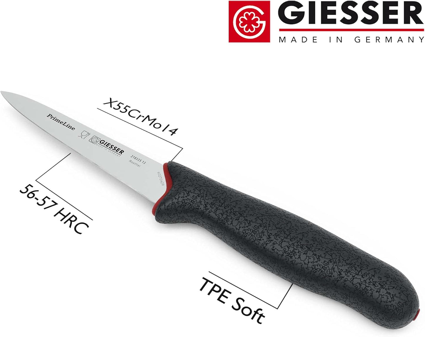Allzweckmesser PrimeLine, rostfrei