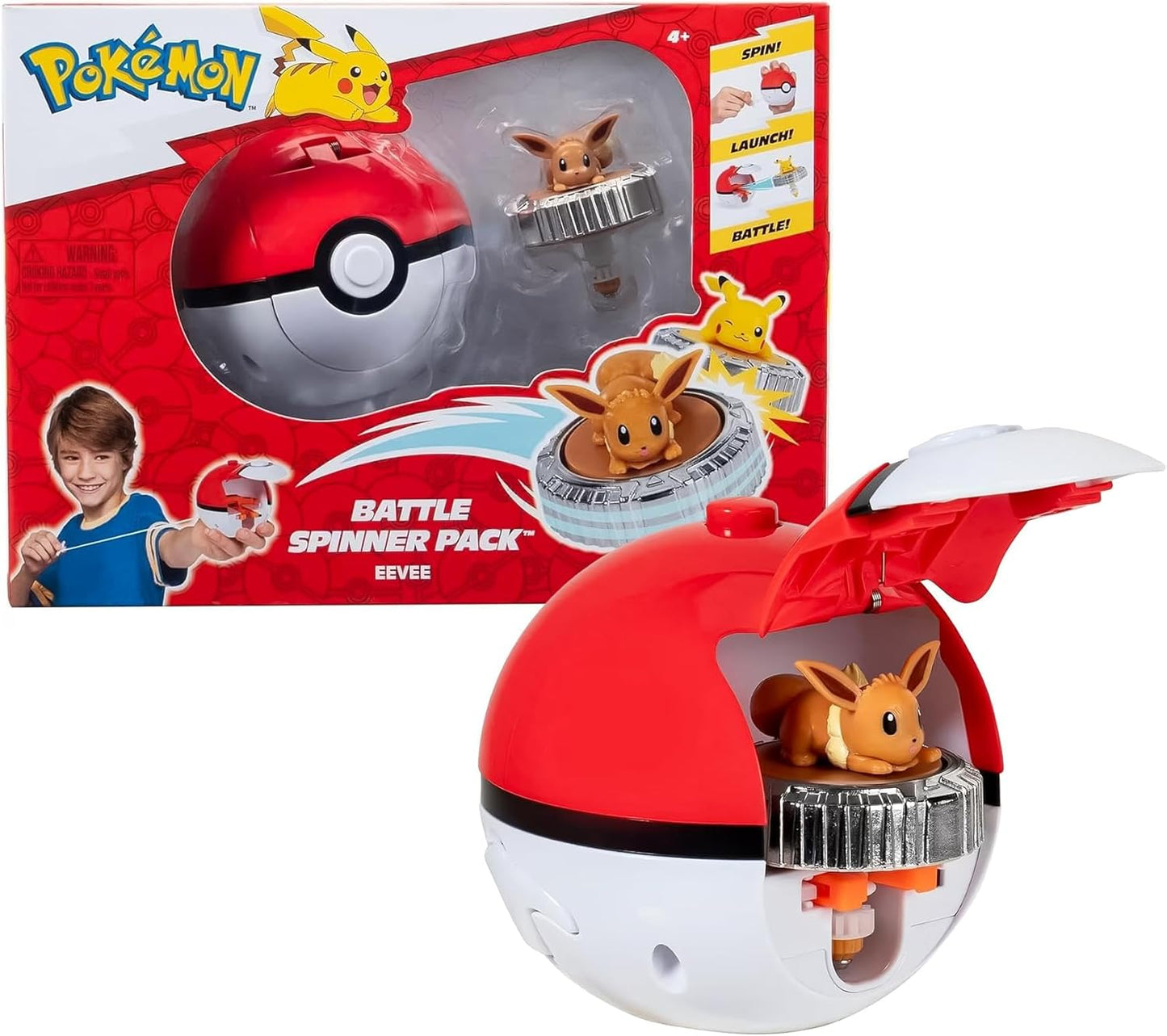 Battle Spinner Spielset - Evoli Edition, Evoli