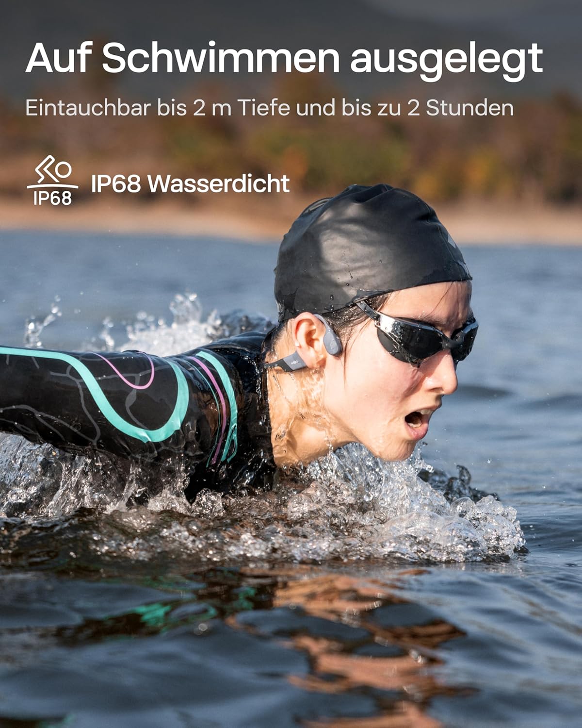 OpenSwim Pro, Kabelloses Laden Grau