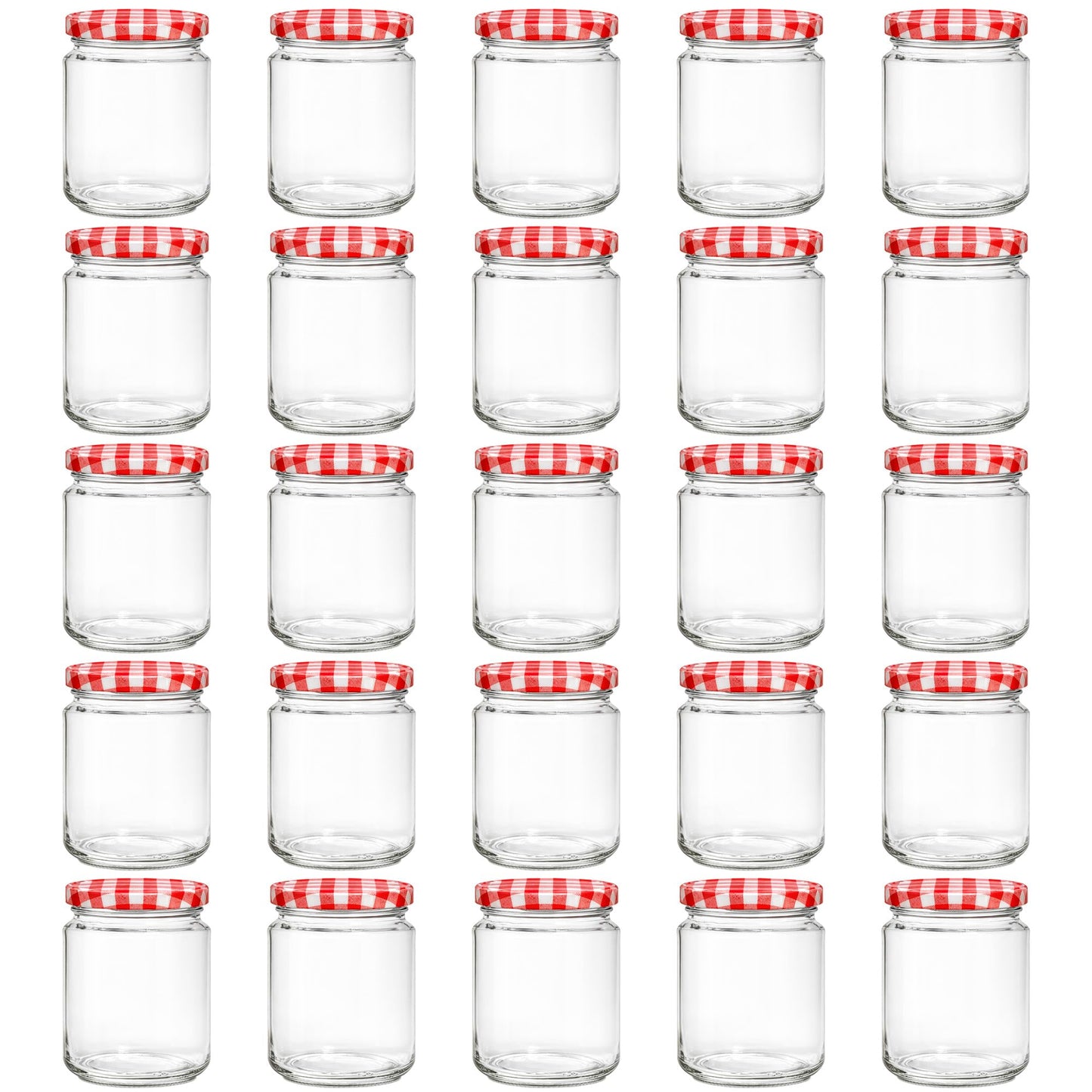 Einmachgläser mit Schraubdeckel, 25 x 275 ml, 275 ml 25