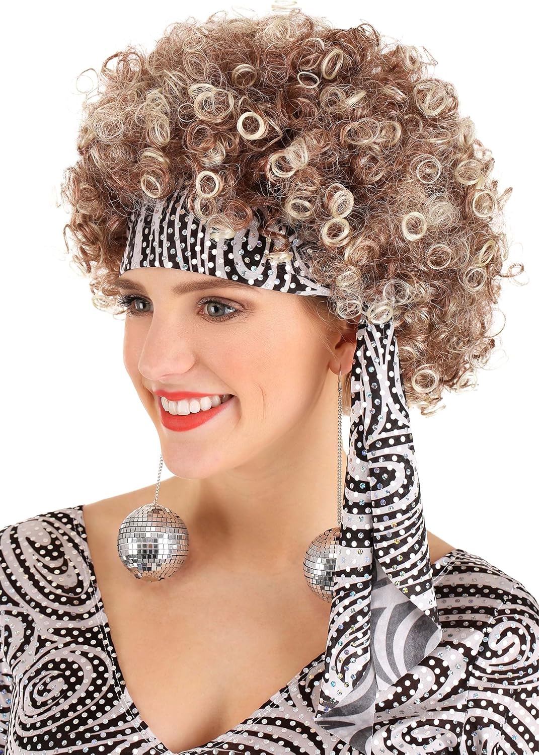 Kostüm Foxy Lady Damen, S Weiß