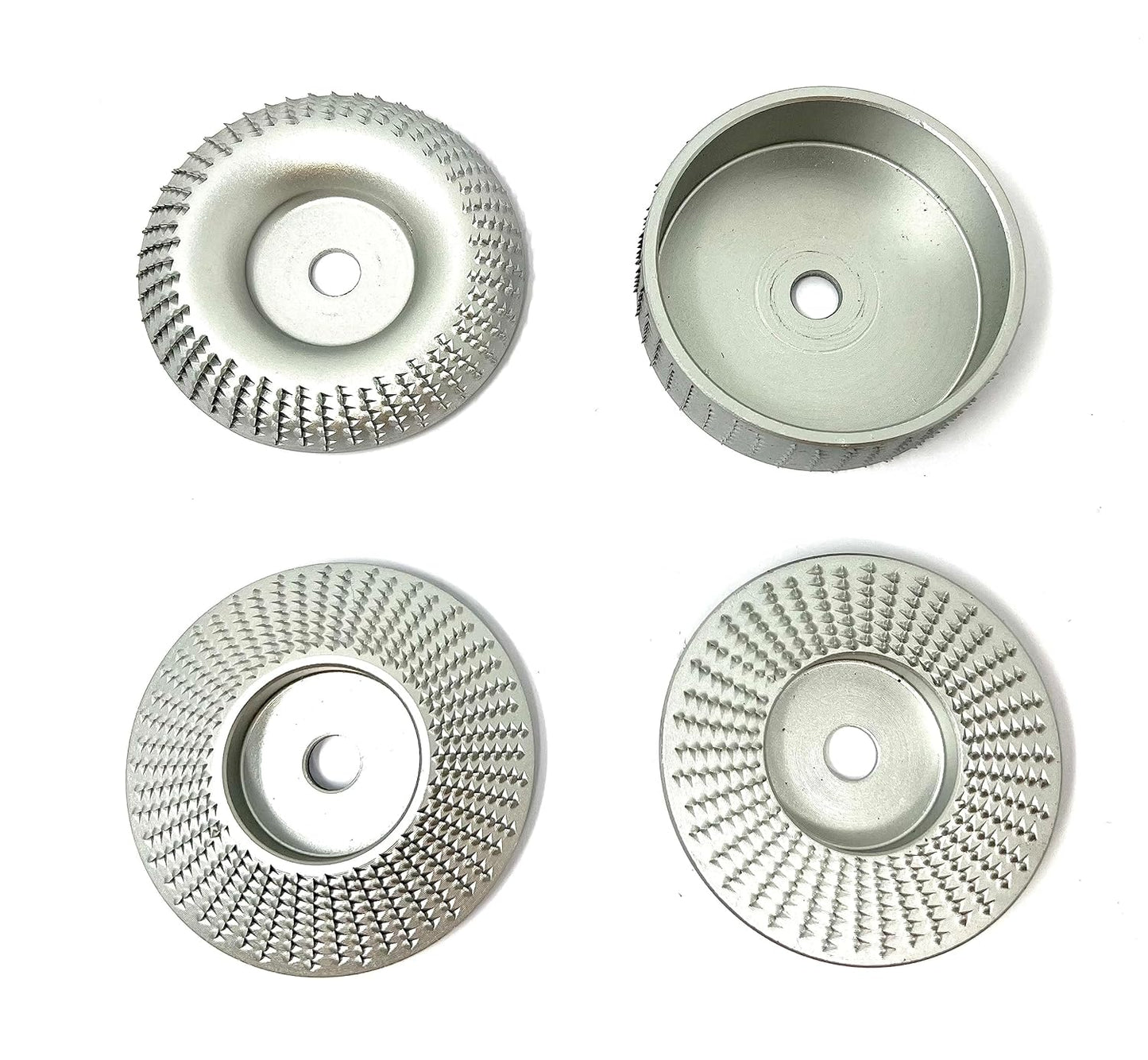 4er-Set Raspelscheiben für Akku-Winkelschleifer, 4er SET