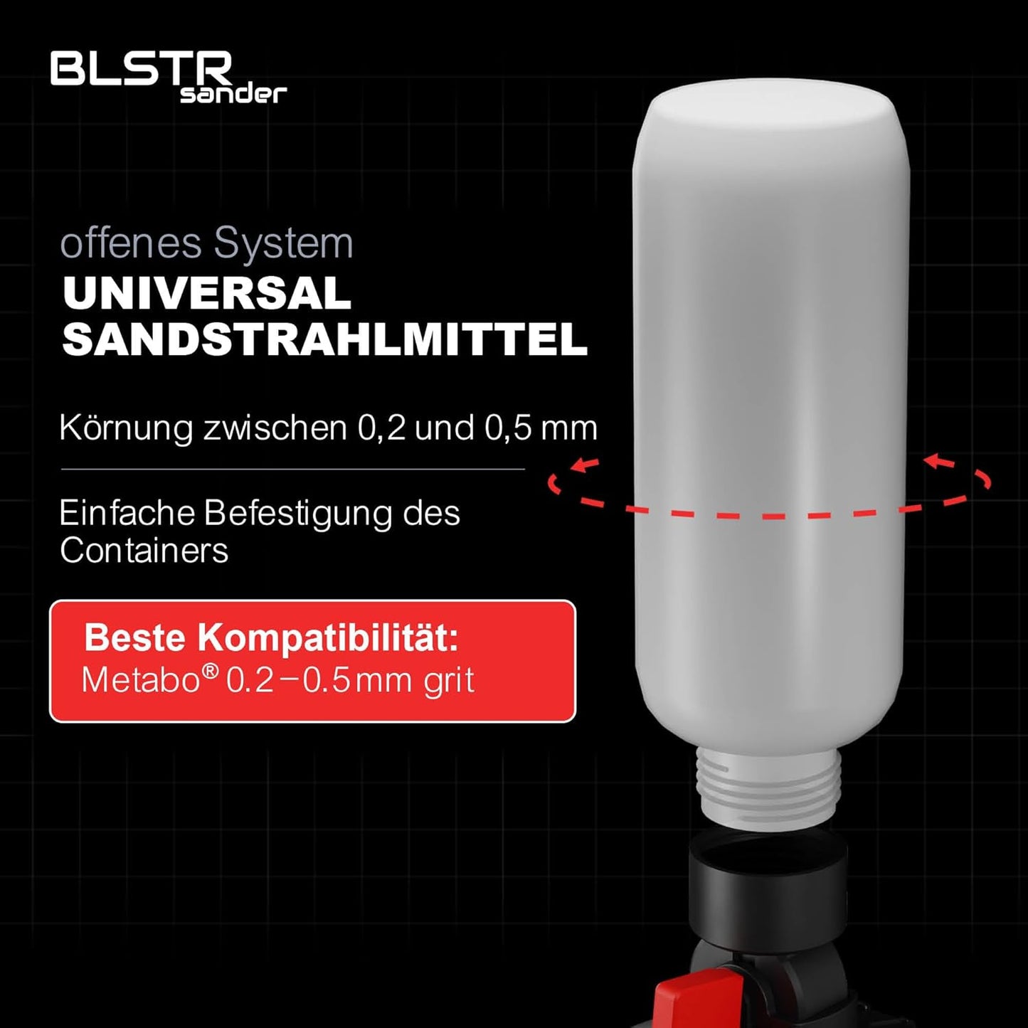 Elektrischer Sandstrahler, BLSTR v2