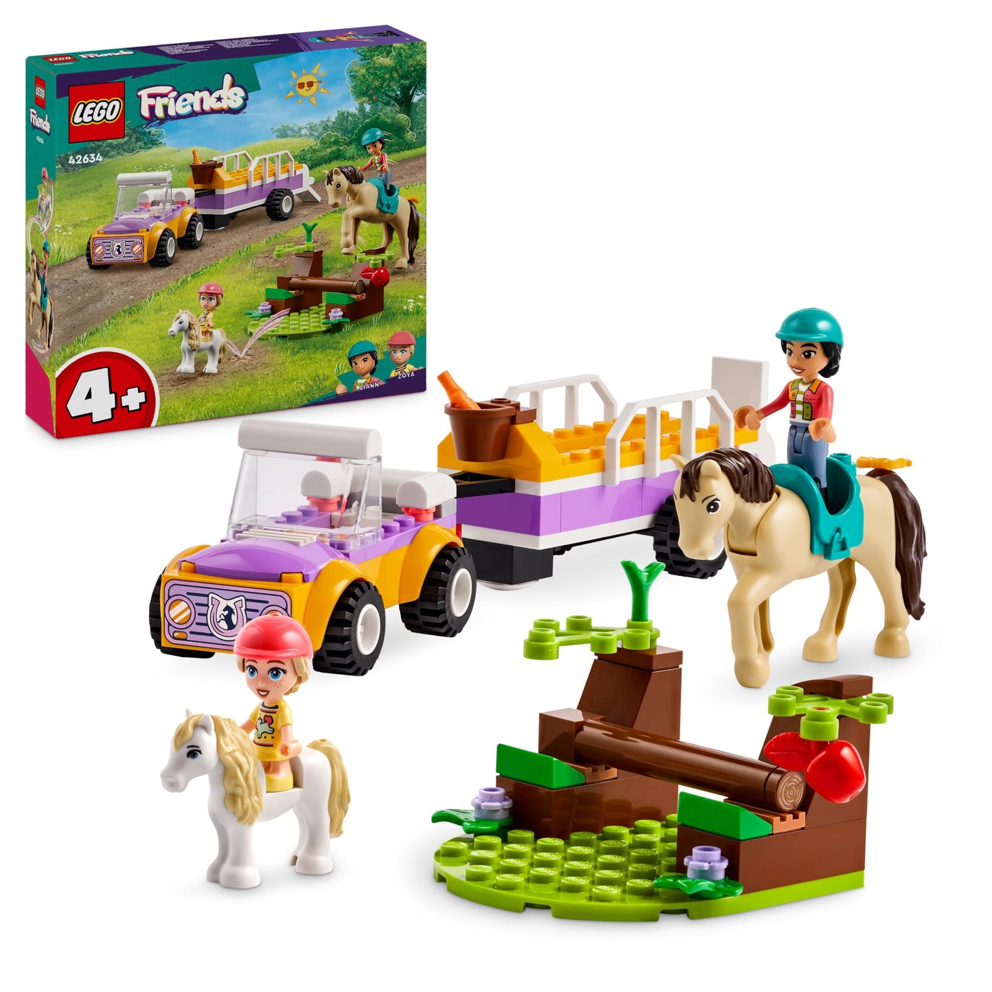 Pferde- und Pony-Anhänger, Single