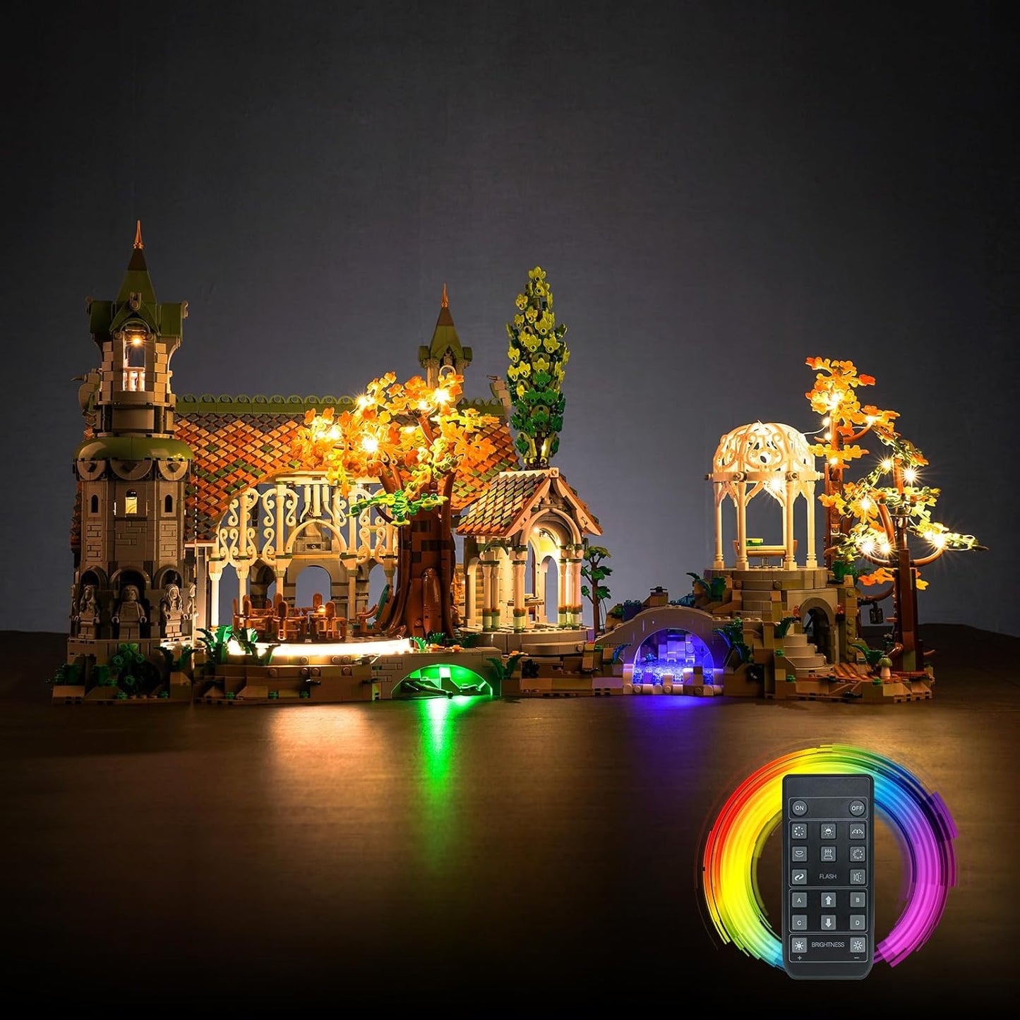LED Licht Set für LEGO Herr der Ringe: Bruchtal (10316) inkl. Fernbedienung, 10316 Rivendell-Fernbedienung 2