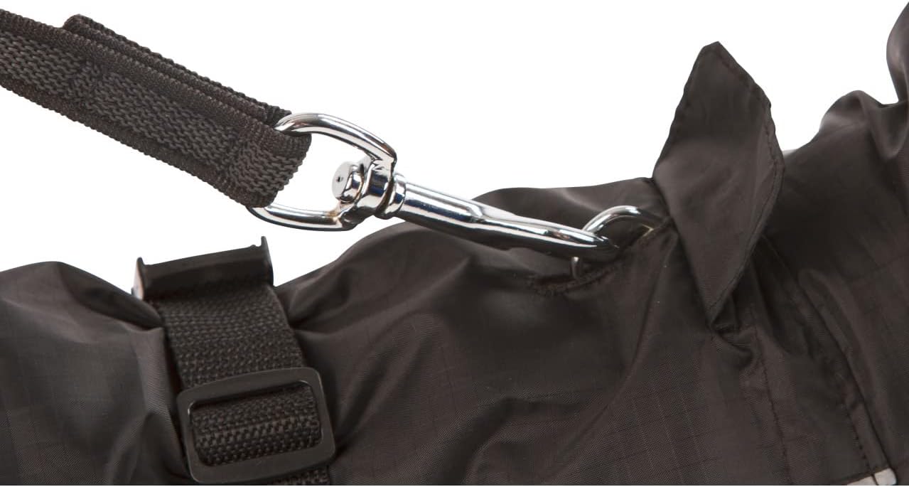Hunderegenmantel Forks, Schwarz S