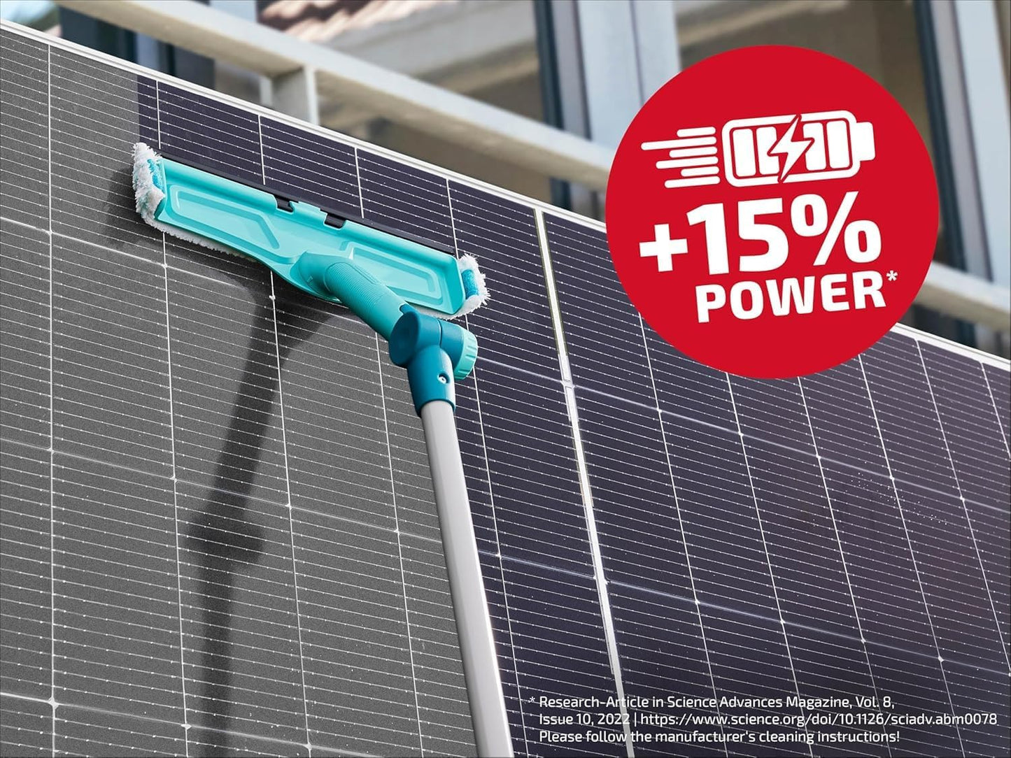 Fensterwischer mit Teleskopstiel, Fensterwischer inkl. Teleskopstiel Grösse L