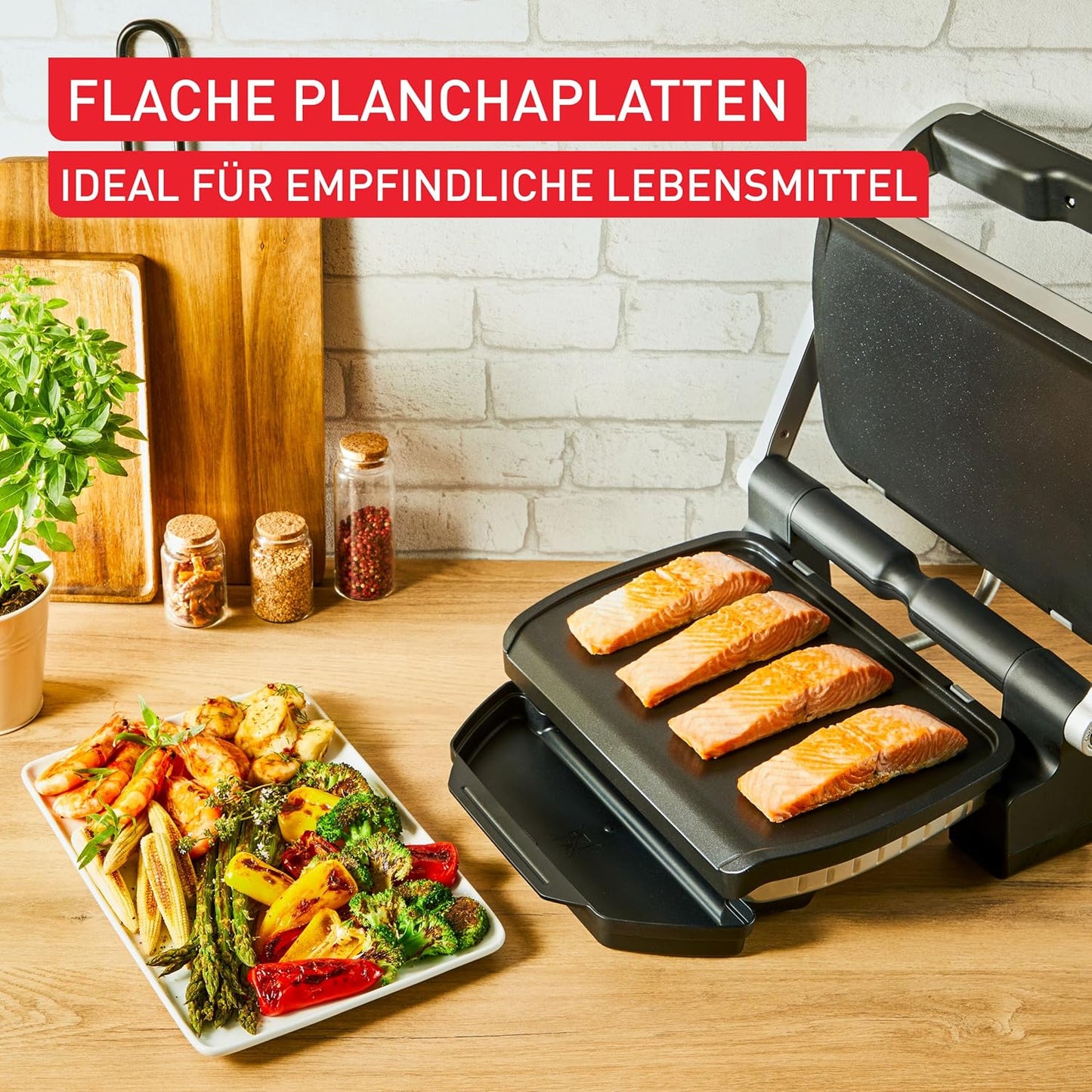 Plancha-Platten für OptiGrill Modelle