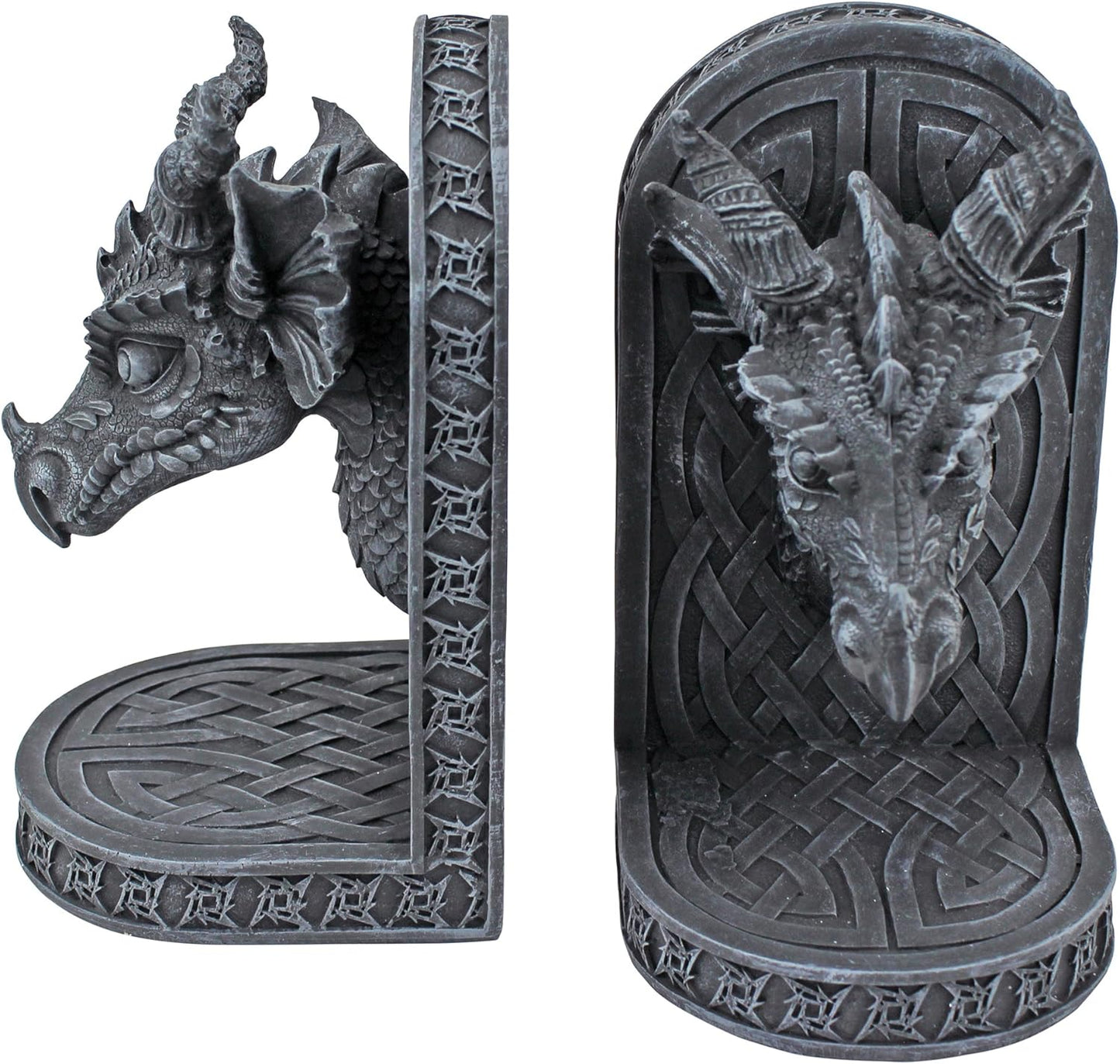 Buchstützen mit Drachen, Grauer Bruderdrache