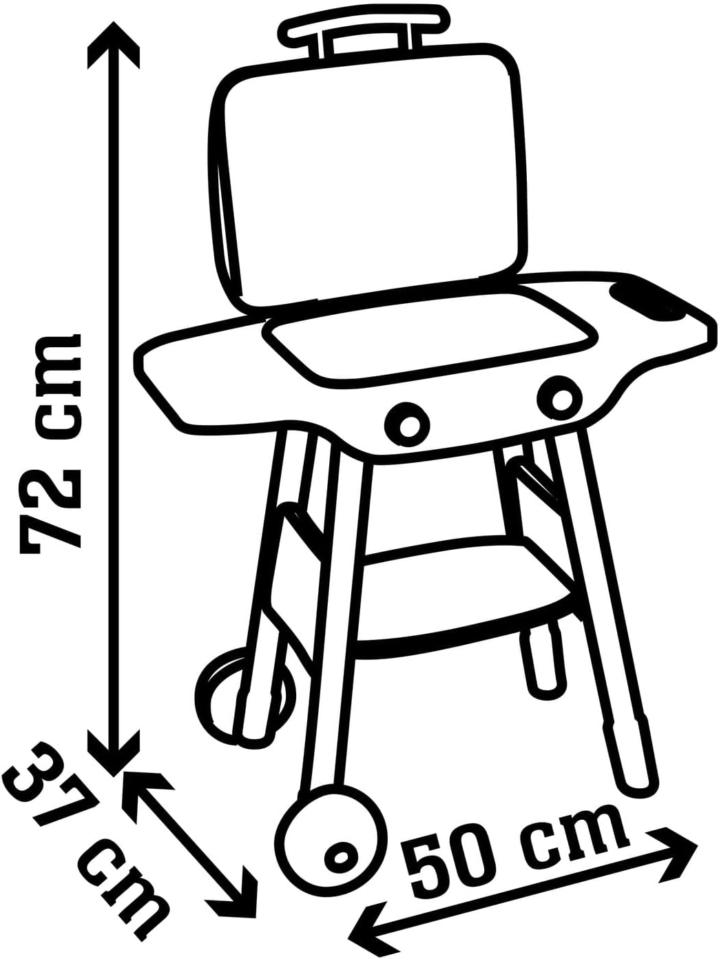 Barbecue-Grill, Single