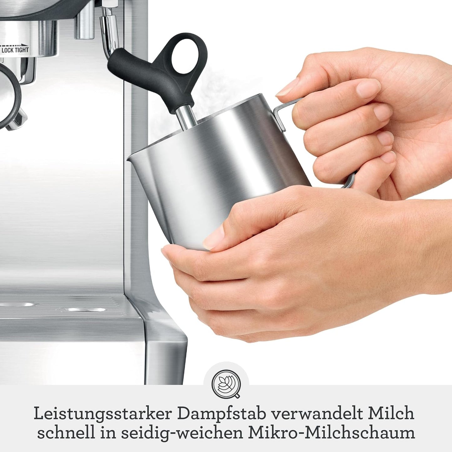 Barista Express Espressomaschine, Gebürsteter Edelstahl