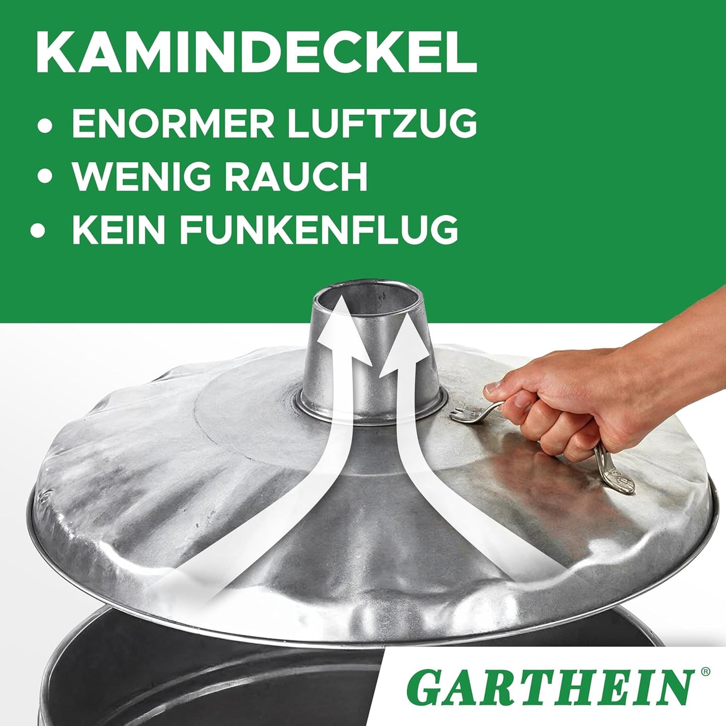 Feuertonne für Gartenabfall, Feuertonne