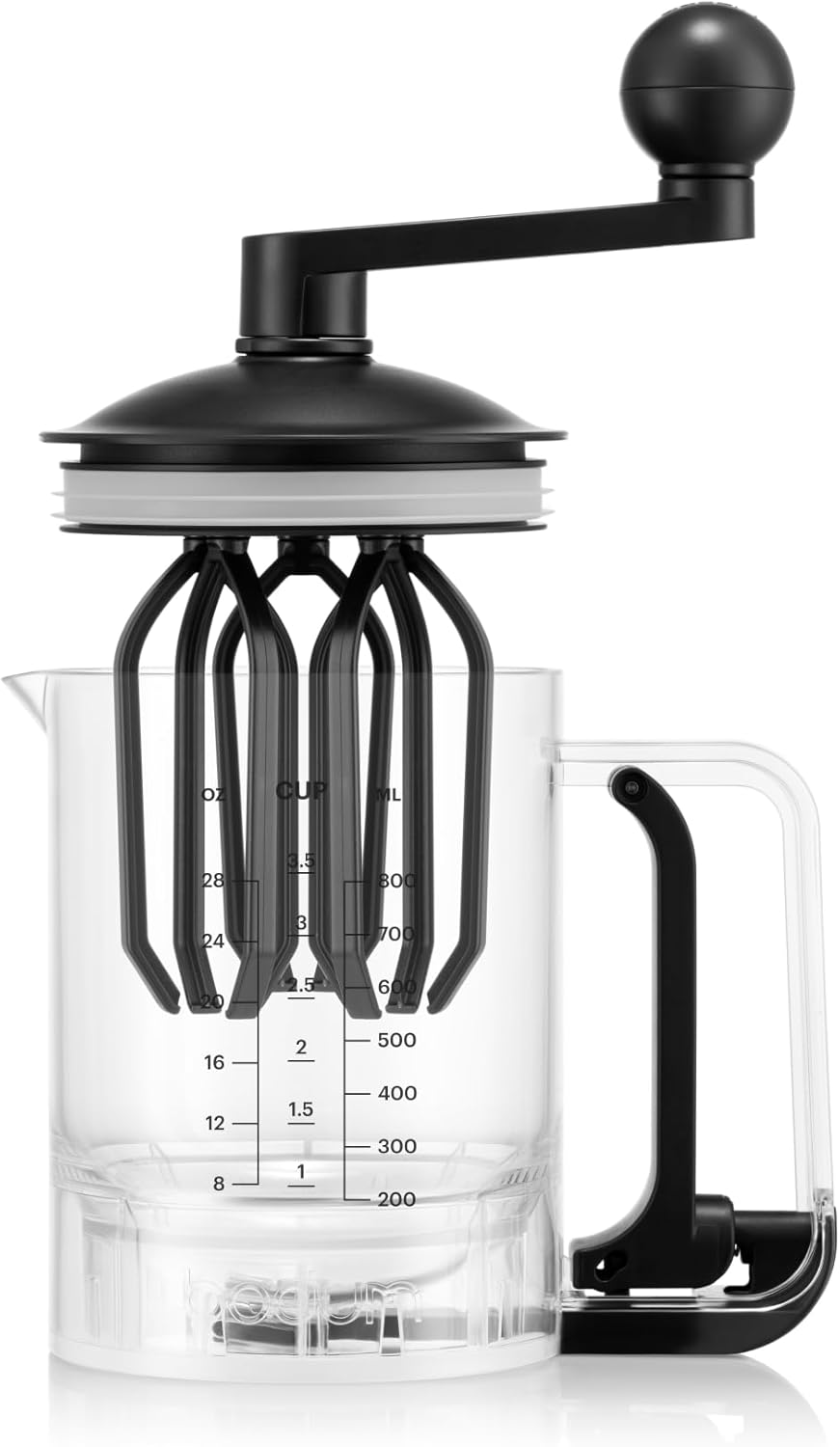 Pfannkuchenmixer, 28Oz Schwarz