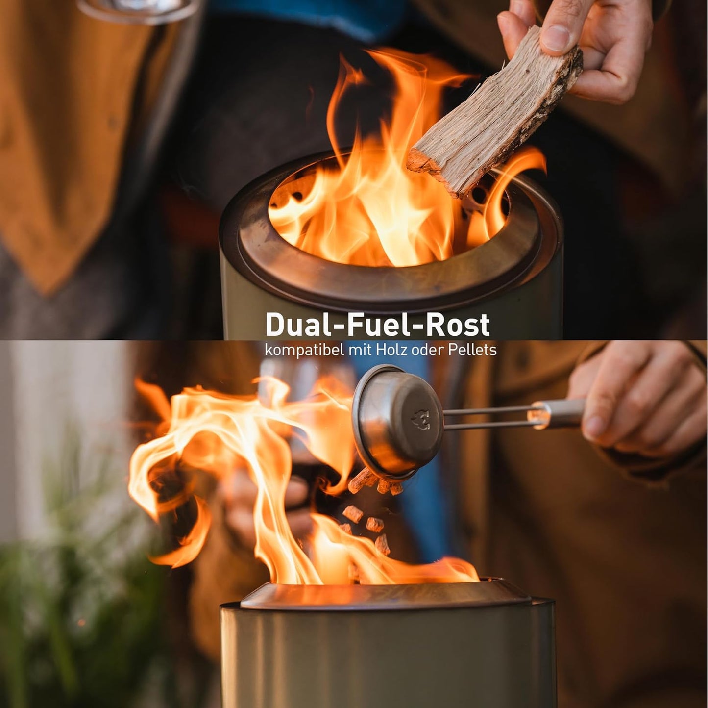 Tischfeuerstelle Mesa -XL-SS, Mesa XL|Edelstahl
