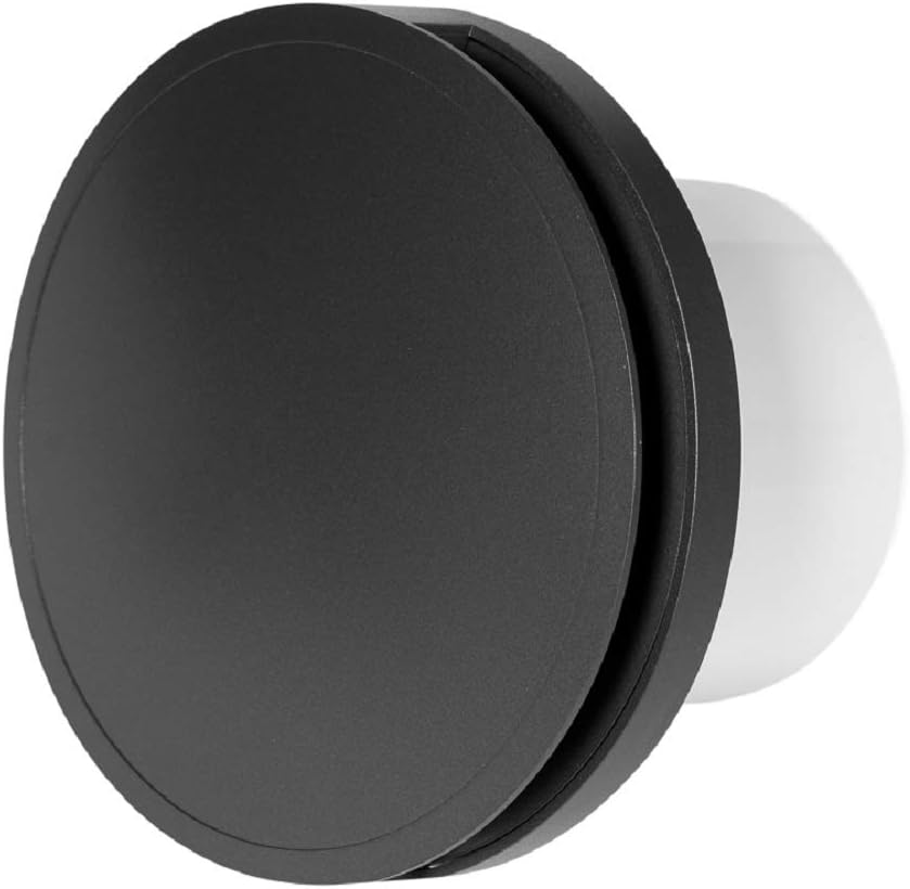 Wandventilator Lüfter 100mm, Ø100mm Anthrazit