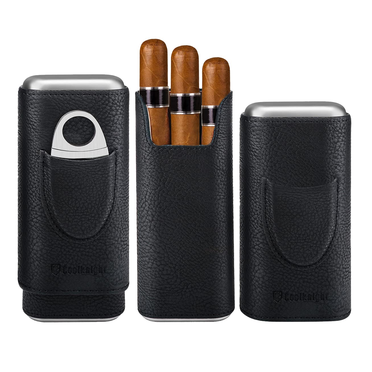 Reise-Humidor, Schwarz