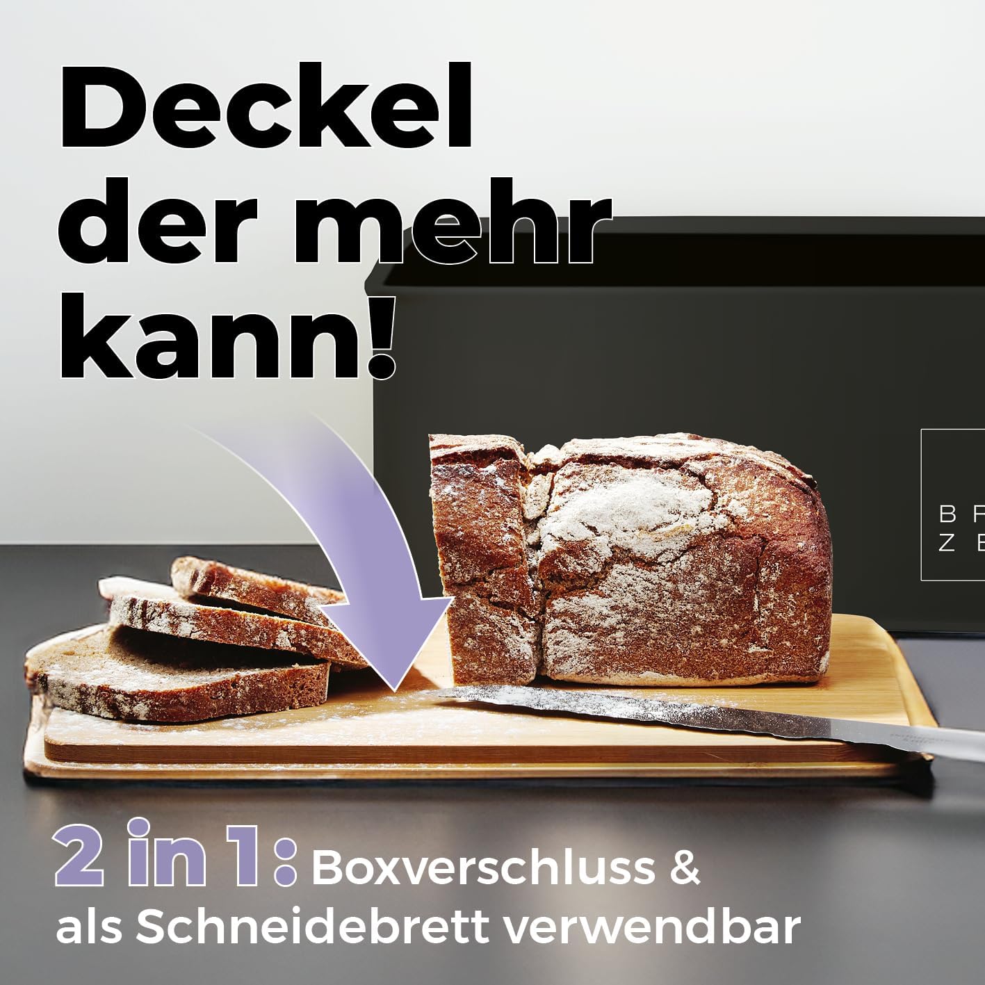 Brotkasten Cuisine, Schwarz