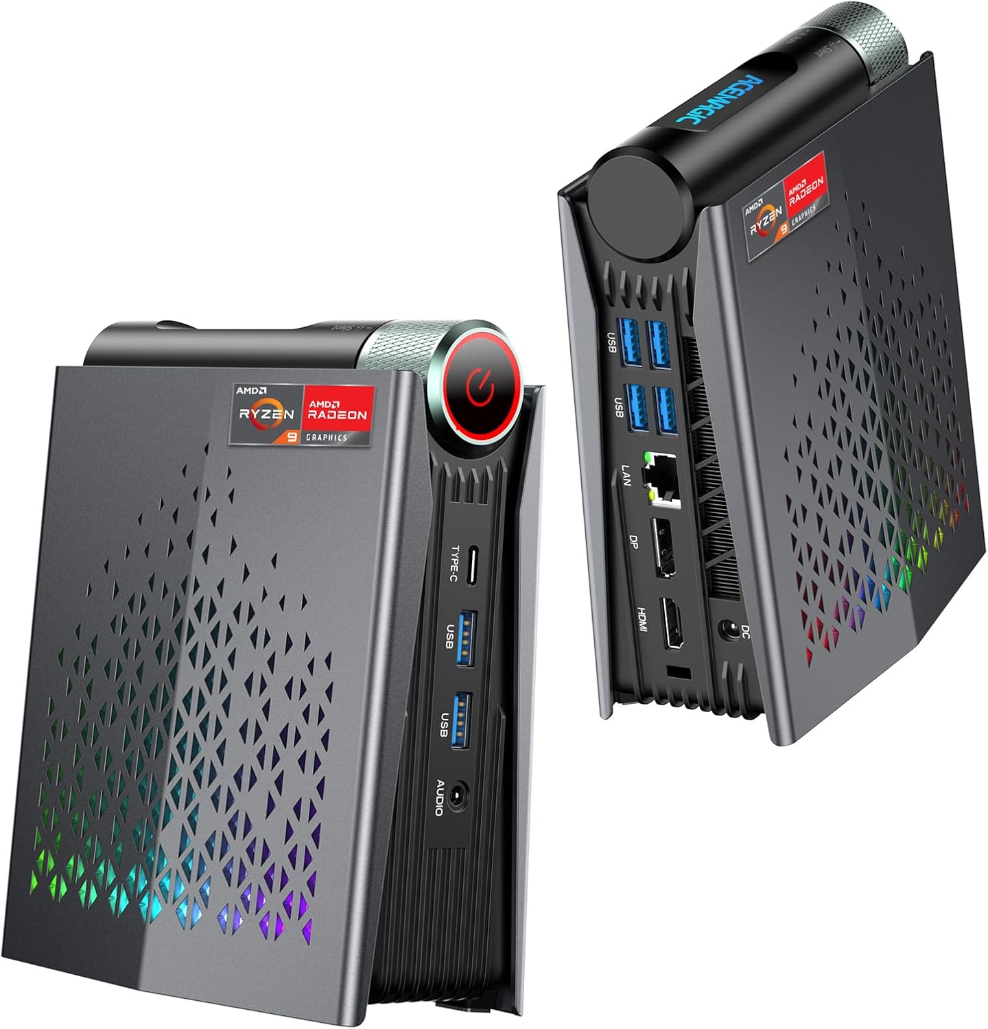 Mini PC mit Ryzen 9 6900HX und Radeon 680M, S3A R9 6900HX 32G DDR5 1T SSD