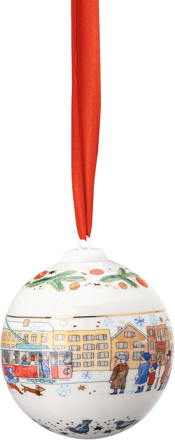 Porzellankugel Weihnachtsklänge