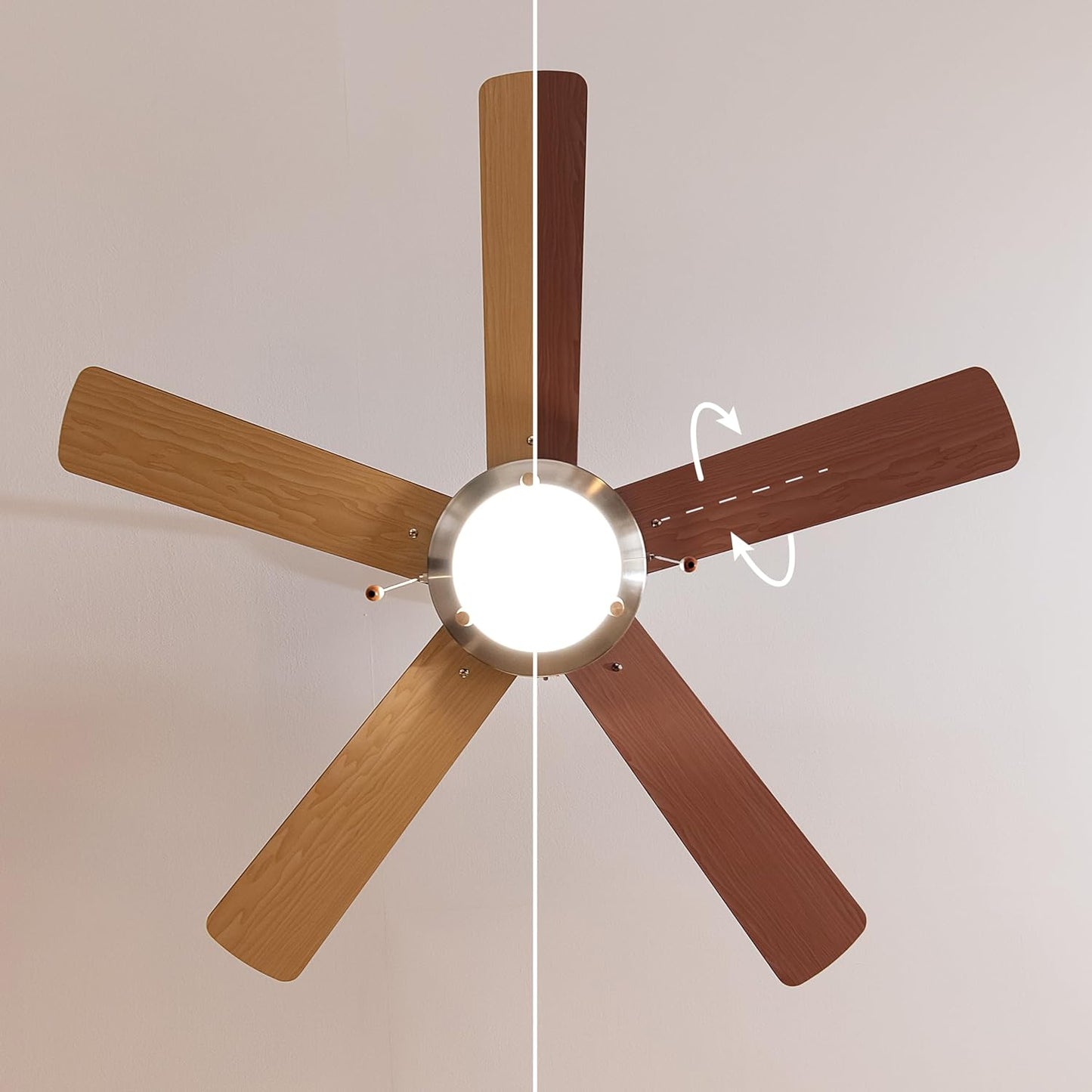 Deckenventilator - EnergySilence Aero 540, Holz Durchmesser 132 cm