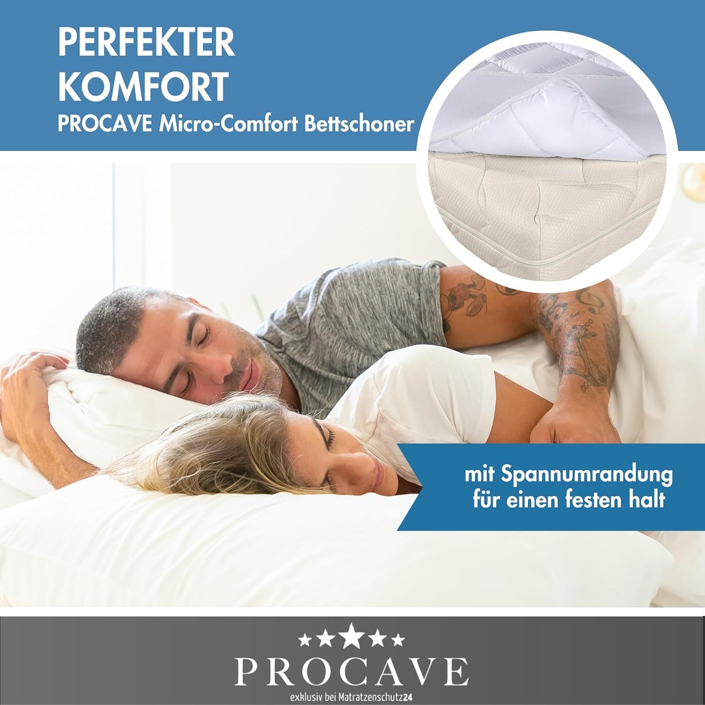 Micro-Comfort Matratzen-Schoner, 100 x 210 cm, 100 x 210 cm
