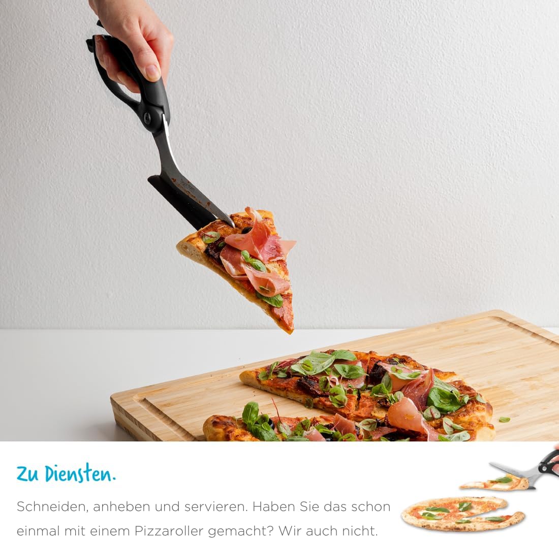 Scizza - Pizzaschere, Schwarz Modern