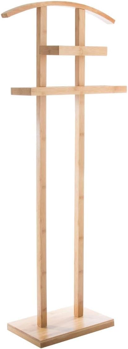 Mehrzweckdiener aus Bambus, cm Beige