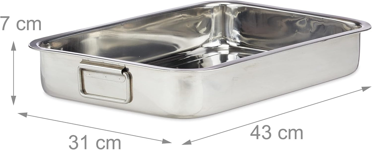Bräter mit Rost, XL