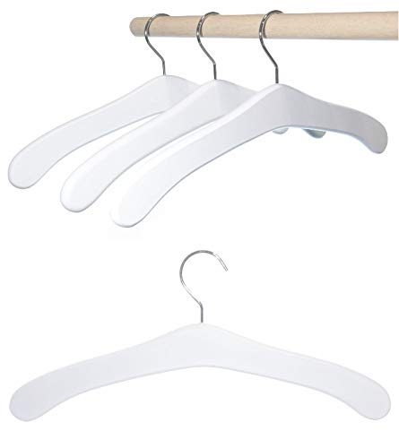 Kleiderbügel-Set, 5 Stk. Weiss