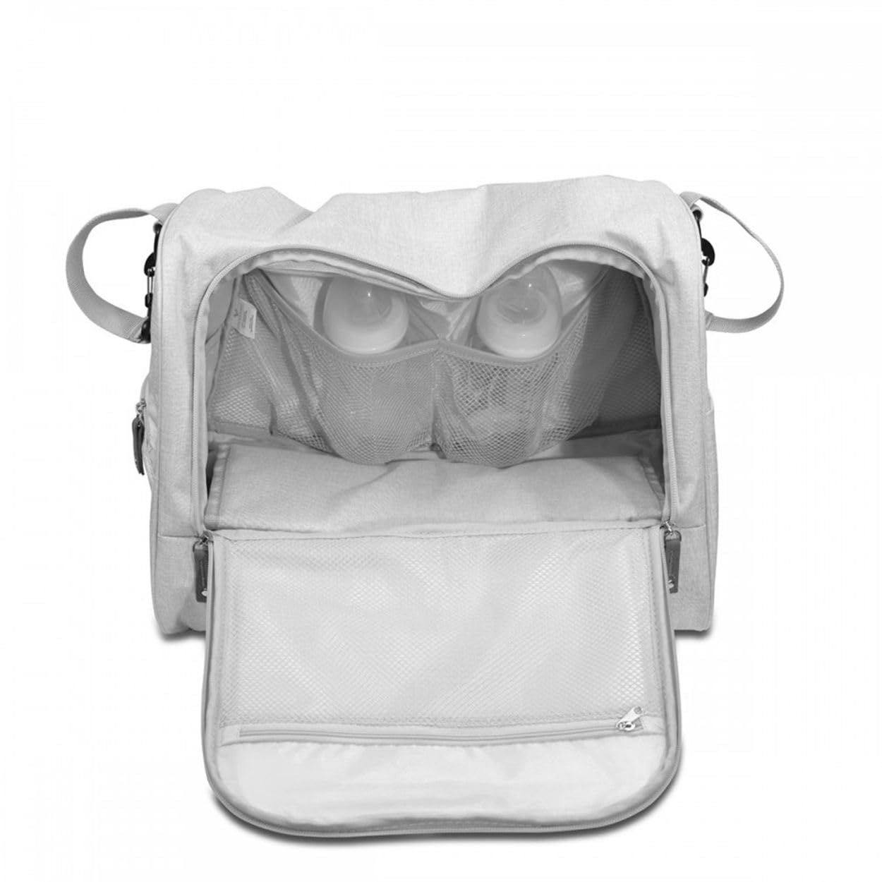 Wickeltasche Jossie, Schwarz