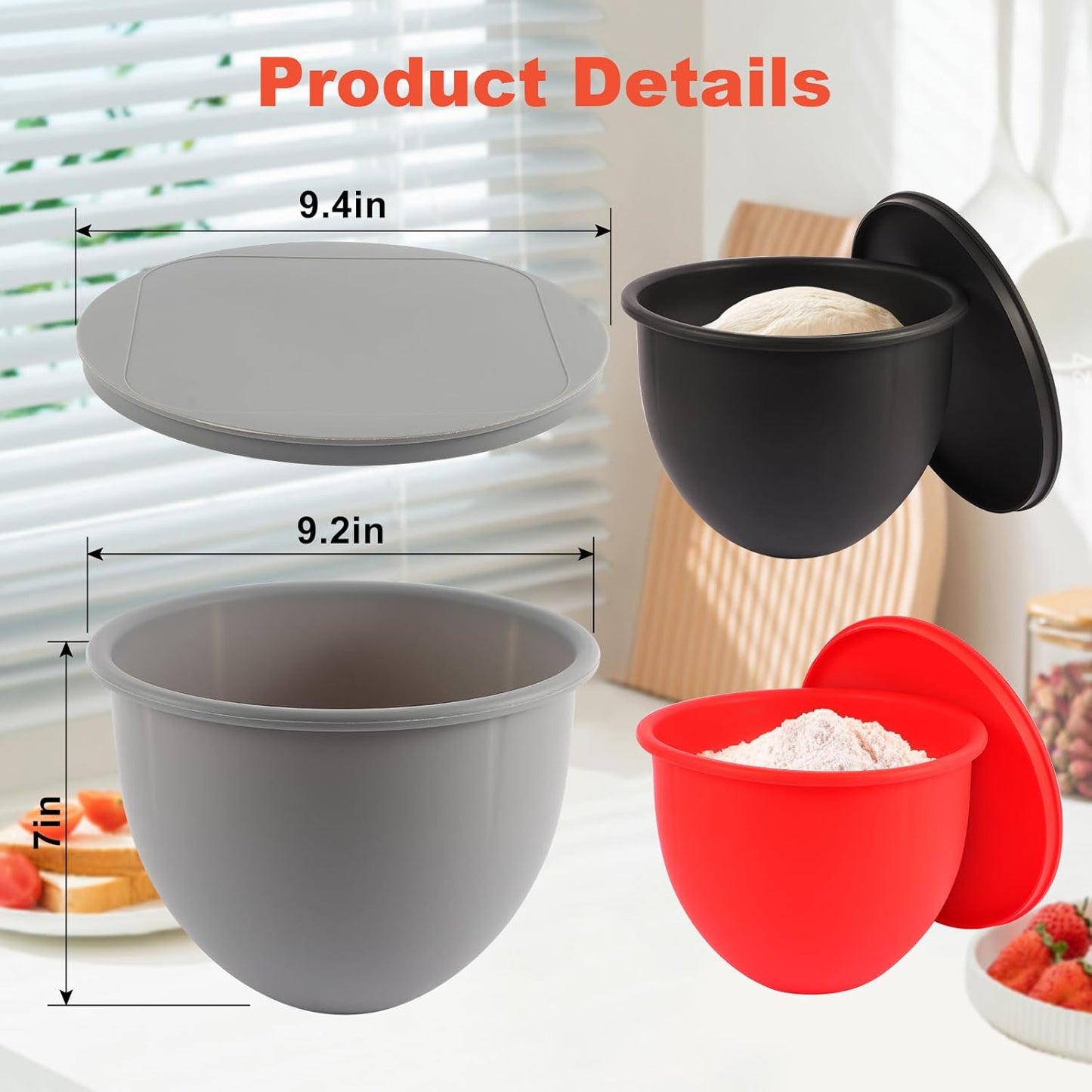 Silikon-Einlagen für KitchenAid-Mixer
